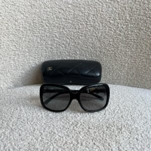 Chanel Black Bow Sunglasses