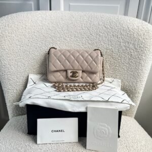 Chanel Mini Rectangular Classic Flap in Lambskin