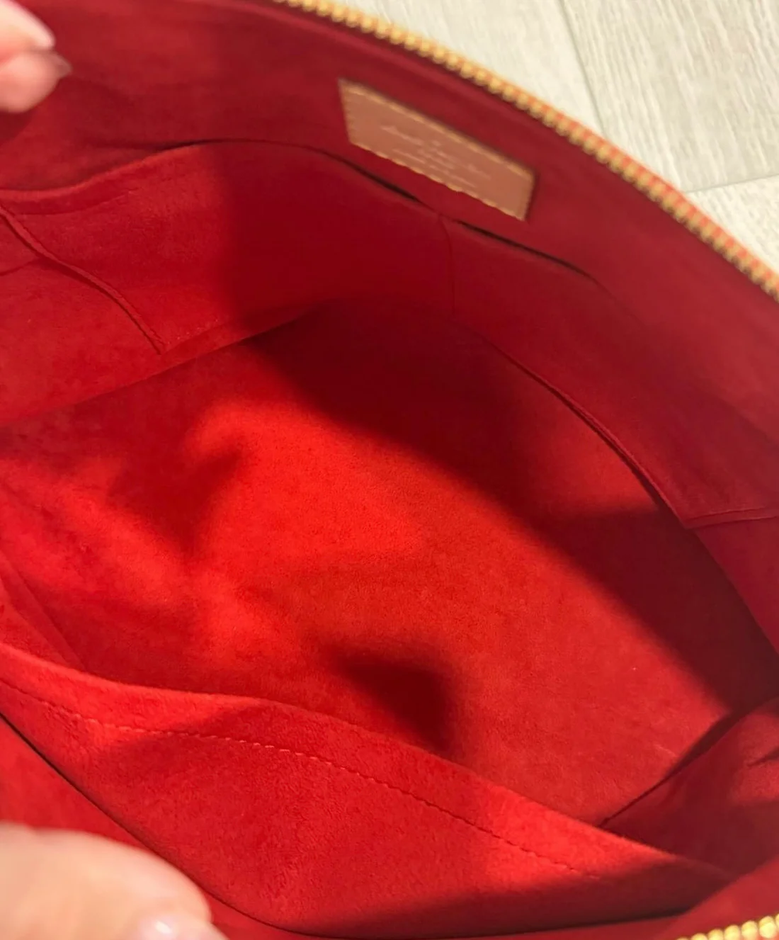Louis Vuitton Pallas Momogram Red - Image 3