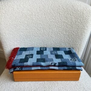 Louis Vuitton Monogram Denim Check Shawl