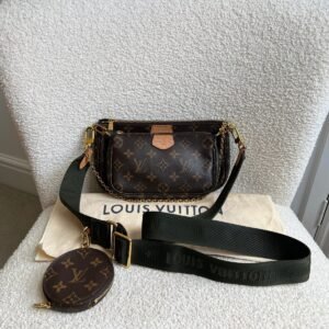 Louis Vuitton Multi Pochette Accessoires Khaki