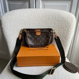 Louis Vuitton Multi Pochette Accessoires Khaki