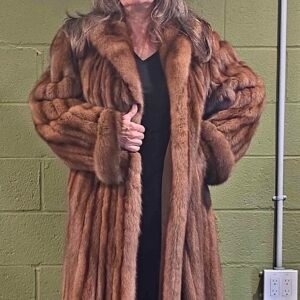 Sable, full length, never worn, full female skin