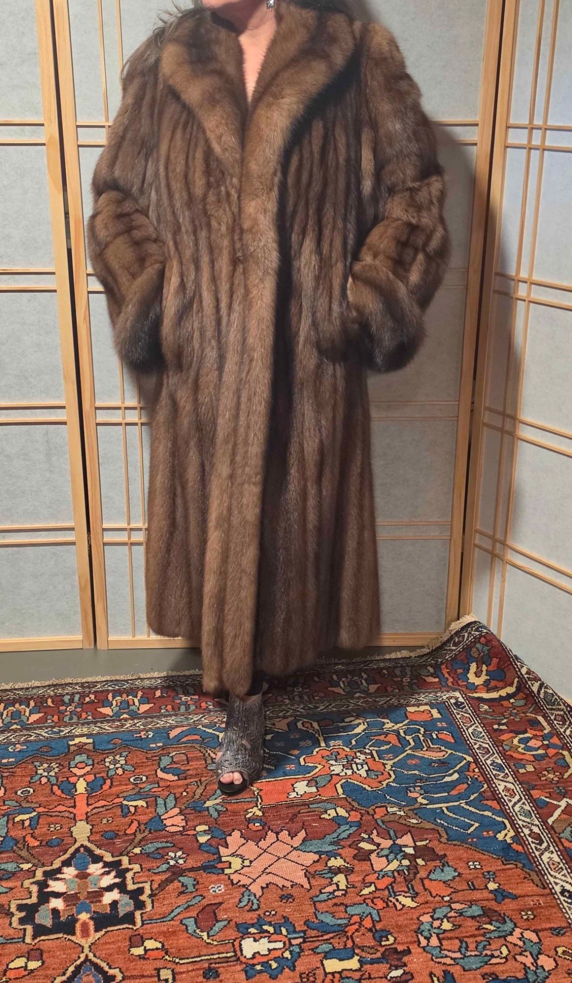 Sable, full length, never worn, full female skin - Image 4