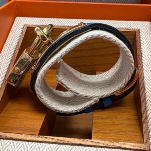 HERMES VINTAGE 1990s KELLY BRACELET WATCH