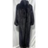 Dark Ranch Mink Coat w/ black fox cuffs/ tux